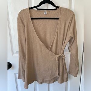NWT Old Navy Long Sleeve Wrap Sweater